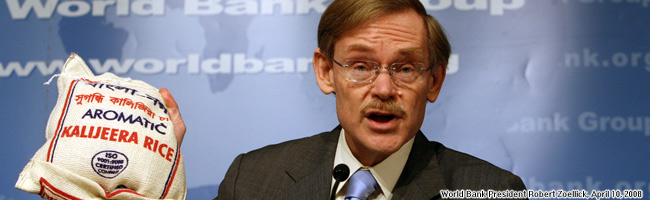 World Bank President Robert Zoellick